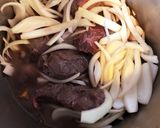 お肉柔らか♡牛すね肉のトマトソース煮込み作り方5写真