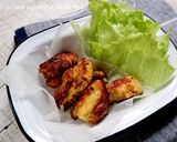 お弁当にも！鶏むね肉のカレーマヨチキン作り方3写真