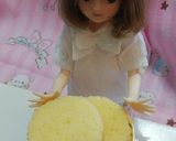 リカちゃん♡野球シリ✩梅酒風プリンケーキ作り方3写真