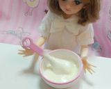 リカちゃん♡野球シリ✩梅酒風プリンケーキ作り方9写真