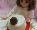 リカちゃん♡野球シリ✩梅酒風プリンケーキ作り方13写真