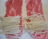 小松菜とえのきの豚肉巻き☆トマト煮作り方4写真