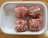 がっつり系!肉巻きおにぎり作り方2写真