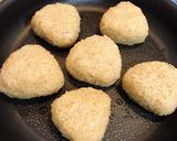 簡単★フライパンde焼きおにぎり作り方3写真