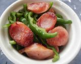 よくあるソーセージピーマンをスパイシーに作り方3写真