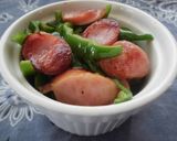よくあるソーセージピーマンをスパイシーに作り方4写真