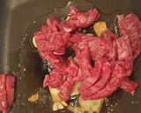 牛肉と水菜のパスタ☆ゆずの香り♪作り方5写真