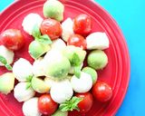 夏に！カプレーゼ風豆腐サラダ作り方8写真