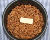 乾燥じめじでミートソースの炊き込みご飯作り方17写真