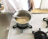 りんごジュースとヒエ粉カスタード作り方4写真