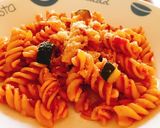 ナポリタン風♡ミートソースパスタ作り方12写真