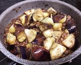 なすとひき肉の甘辛味噌炒め作り方5写真
