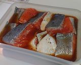 漬けサーモンのふっくら焼き作り方3写真