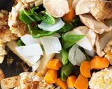 高野豆腐肉団子の砂糖を使わない炒め煮作り方19写真