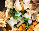 高野豆腐肉団子の砂糖を使わない炒め煮作り方20写真