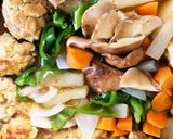 高野豆腐肉団子の砂糖を使わない炒め煮作り方21写真