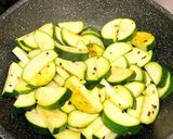 塩麹ズッキーニクリームパスタ＊vegan作り方2写真