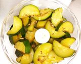 塩麹ズッキーニクリームパスタ＊vegan作り方3写真