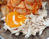 鶏ササミのキムチ豆腐作り方7写真