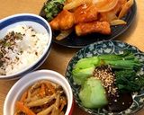 チンゲンサイのお浸し 甜麺醤で作り方6写真