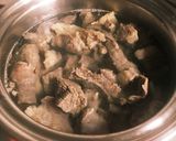 牛スジ煮込み（醤油味・味噌味）作り方4写真