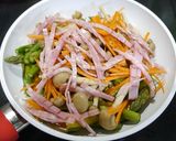 簡単！ほったらかし☆アスパラ南瓜炒め作り方5写真