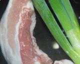 豚バラ肉や牛すじ肉の浮いた脂を取る方法!作り方3写真