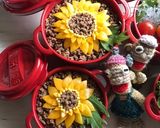 【簡単】 キャラ弁 ひまわり そぼろ作り方13写真