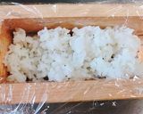 お弁当に！しましま ふりかけご飯作り方5写真