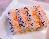 お弁当に！しましま ふりかけご飯作り方9写真
