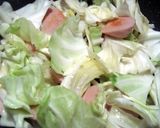 貧乏人の友・魚肉ソーセージで回鍋肉作り方2写真