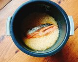 お酒の〆に❤️鮭ごはん作り方4写真