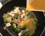 お一人様ランチ♡アボカドベーコン豆腐丼♪作り方5写真