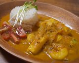 シーフードミックスでつくるスパイスカレー作り方21写真