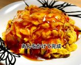 ふわとろ☆あんかけかに玉丼作り方10写真