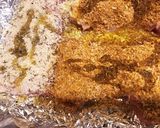 鶏モモの香草焼き チーズとカレー風味作り方7写真