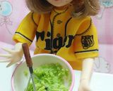 リカちゃんサイズ♡野球シリ*楽天ずんだ♡作り方7写真