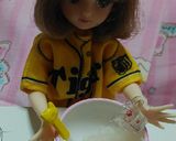 リカちゃんサイズ♡野球シリꕤ楽天 笹かま作り方3写真
