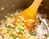 完熟トマトと夏野菜の⁂煮込みハンバーグ作り方4写真