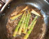 裏庭に生えていた竹の子のバター炒め！作り方5写真