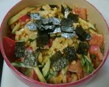 簡単！ちょいピリ濃厚サラダうどん☆作り方5写真