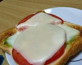 ジェノベーゼトマトースト作り方3写真
