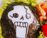 ブルック♪キャラ弁♪♪海苔弁♪♪作り方3写真