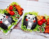ブルック♪キャラ弁♪♪海苔弁♪♪作り方4写真