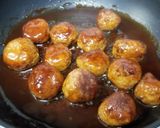 お麩入りBigミートボール❤️作り方6写真