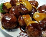 お麩入りBigミートボール❤️作り方7写真