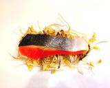 レンジで簡単ヘルシー！鮭の紙包み蒸し作り方1写真