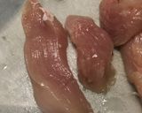 鶏むね肉のカリカリソテー〜ジェノベーゼ風作り方5写真