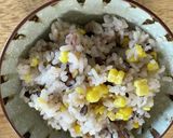コーンの炊き込みご飯作り方4写真