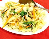 鳥胸肉セロリとか炒め作り方7写真